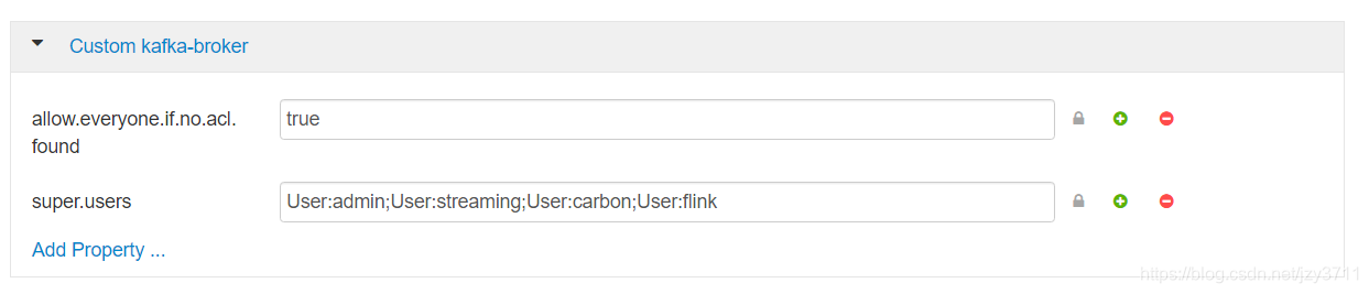 allow.everyone.if.no.acl.found=true;super.users=User:admin;User:streaming;User:carbon;User:flink